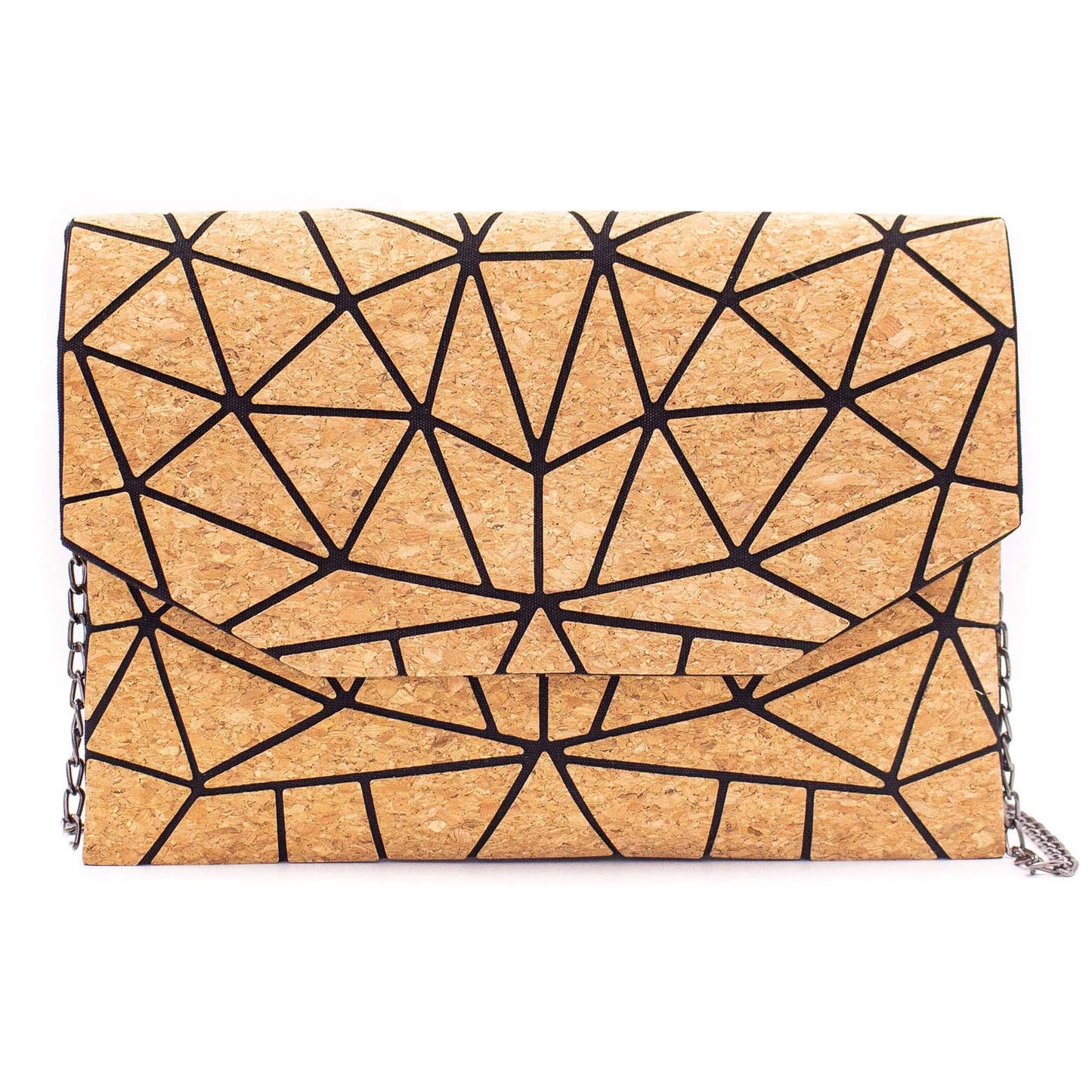 Cork Geometric Chain Crossbody cork Bag BAG-2069-14