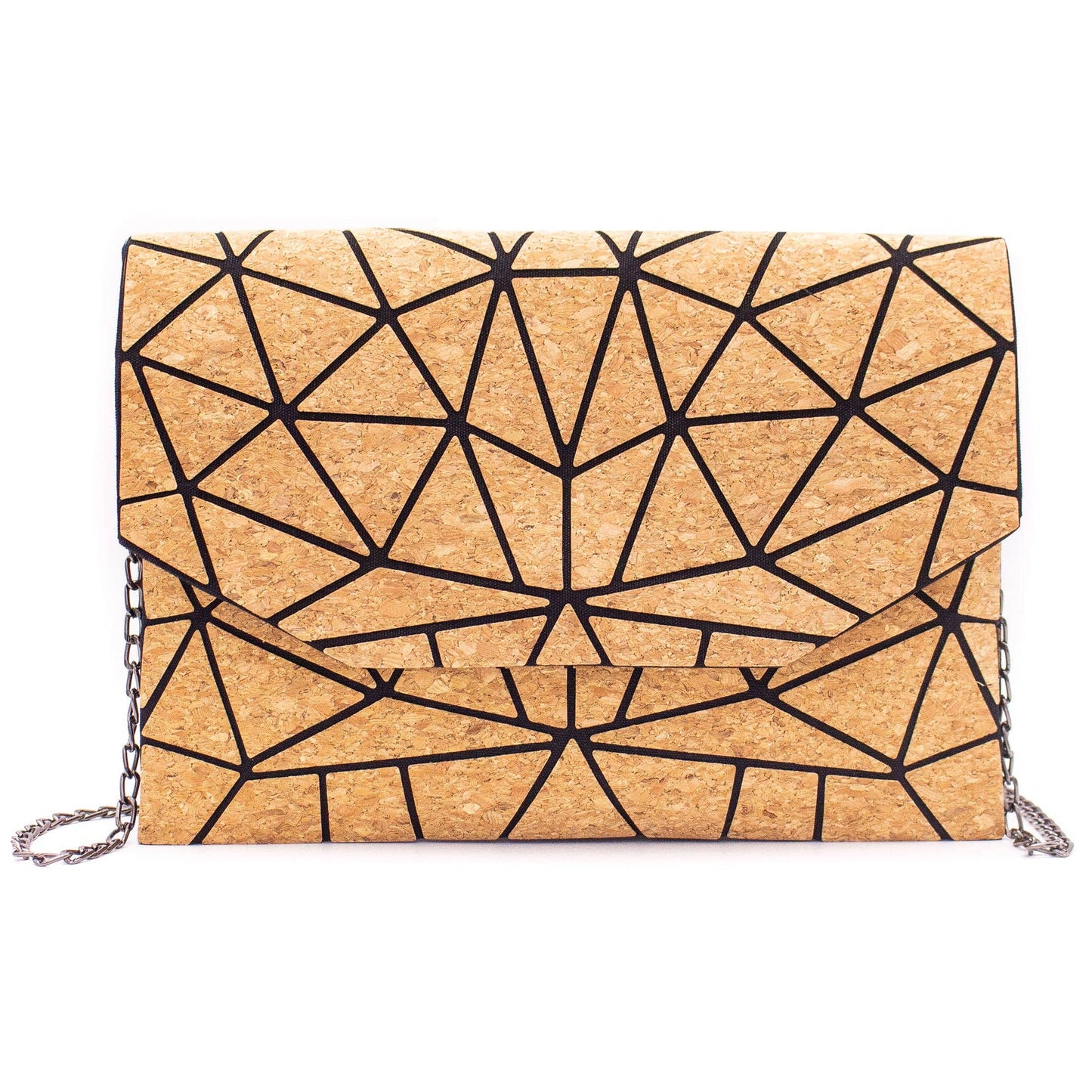 Cork Geometric Chain Crossbody cork Bag BAG-2069-5