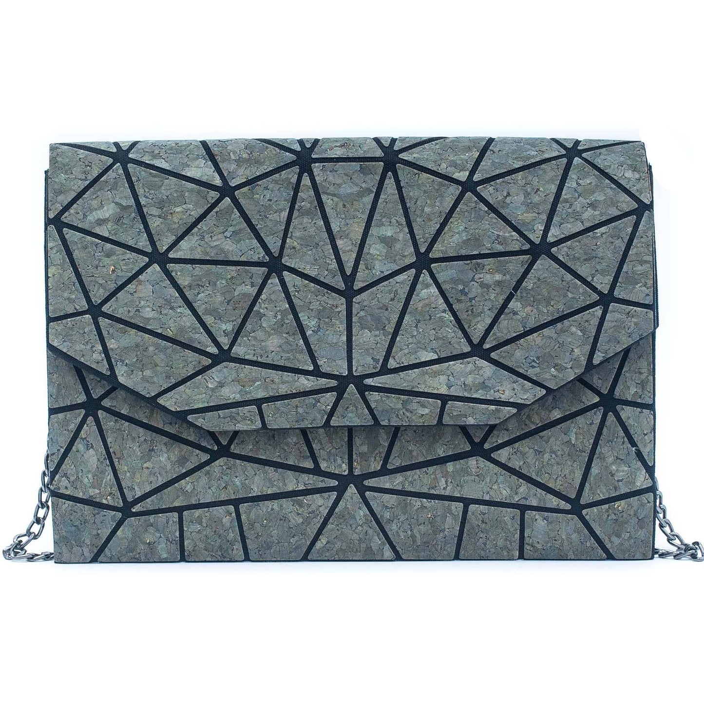 Cork Geometric Chain Crossbody cork Bag BAG-2069-15