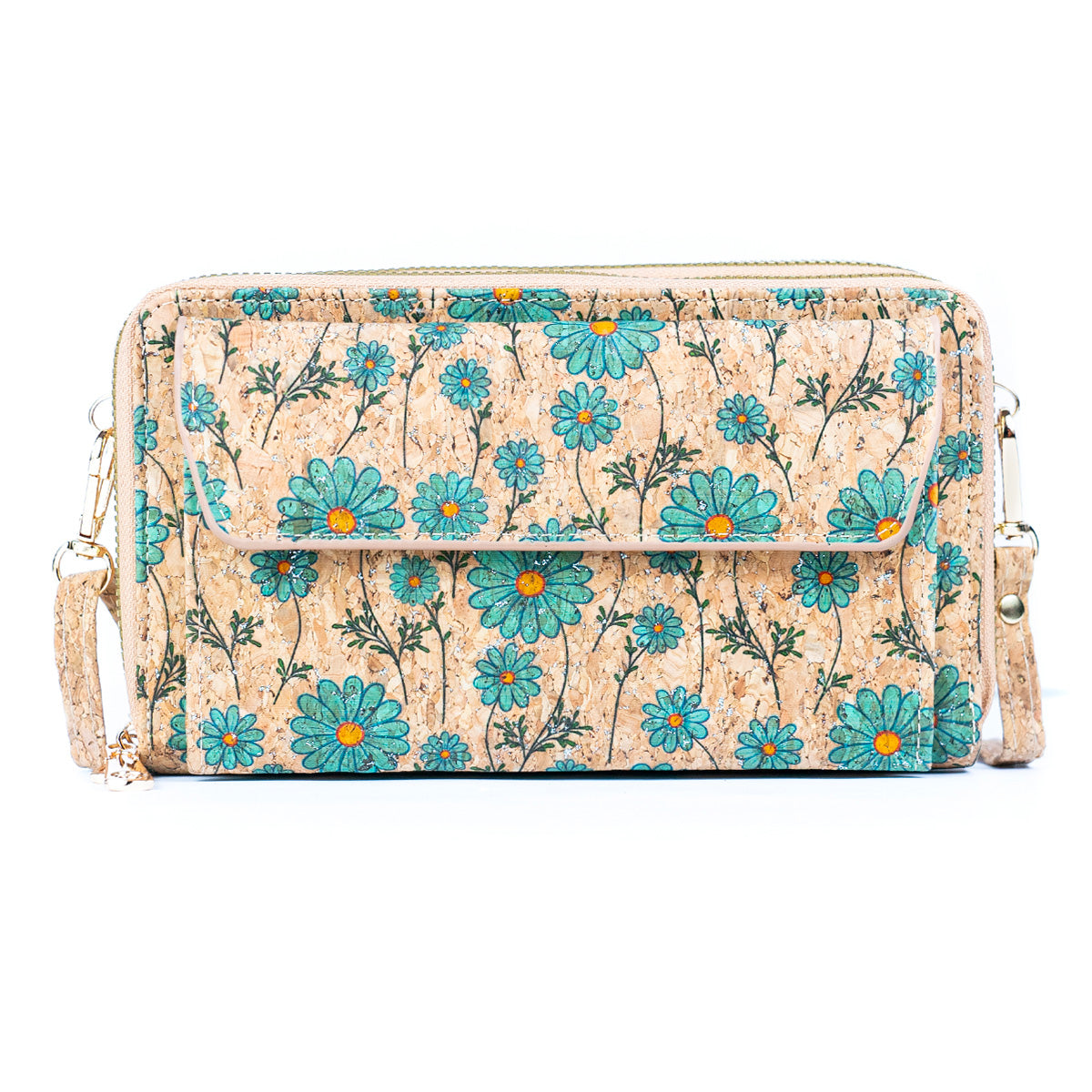 Women's Horizontal Cork Phone Bag BAG-2347-5