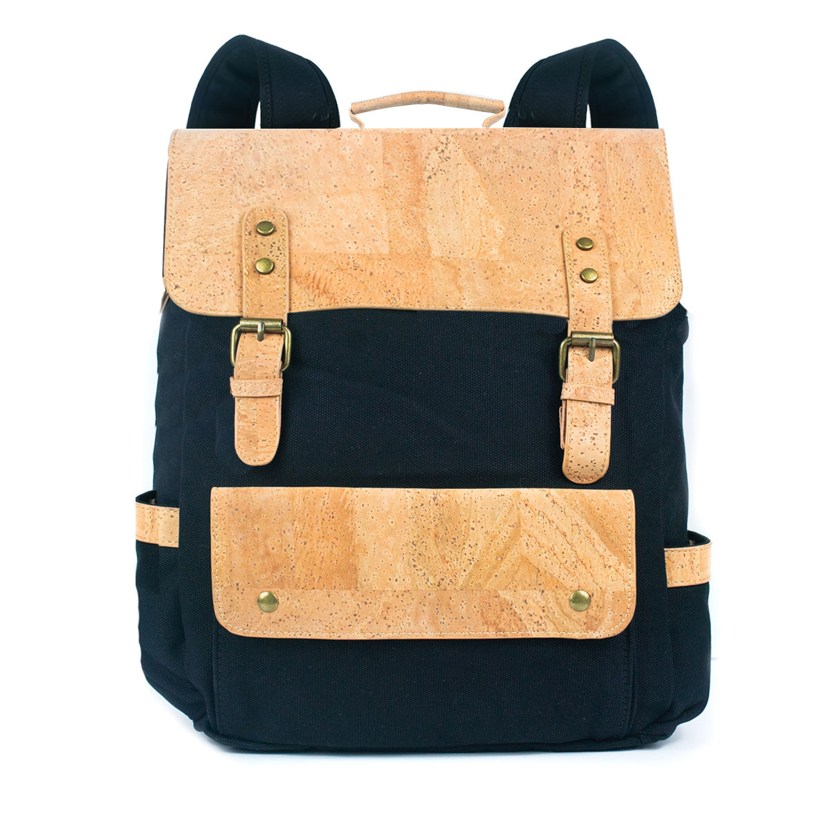 Men's Cork and Canvas Fusion Laptop Commuter Backpack BAG-2283-5