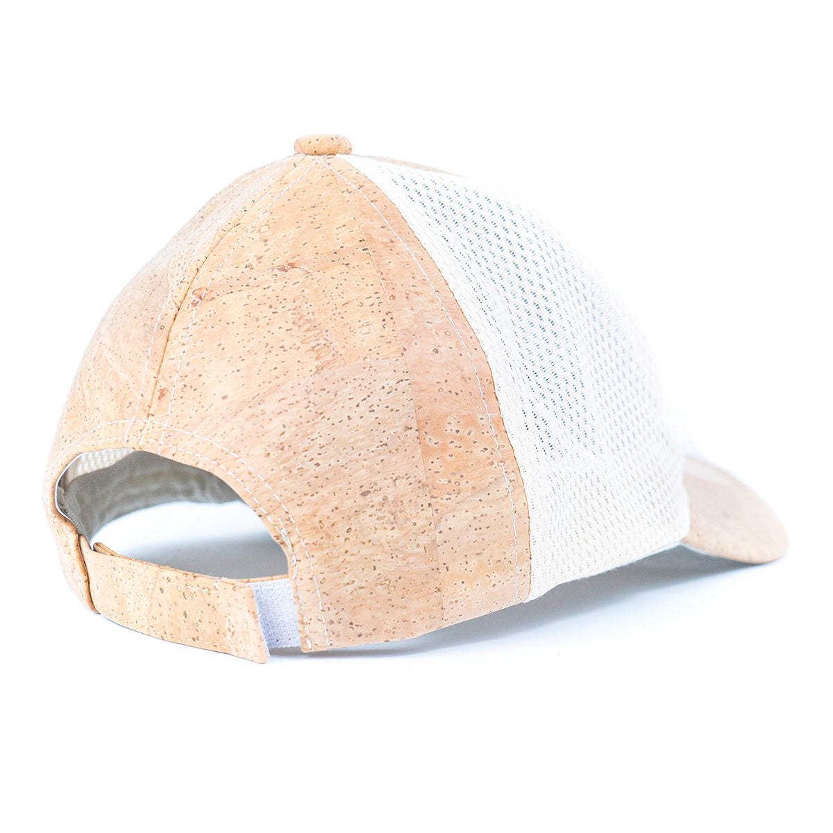 Cork Baseball Cap with Breathable Mesh L-1076-1