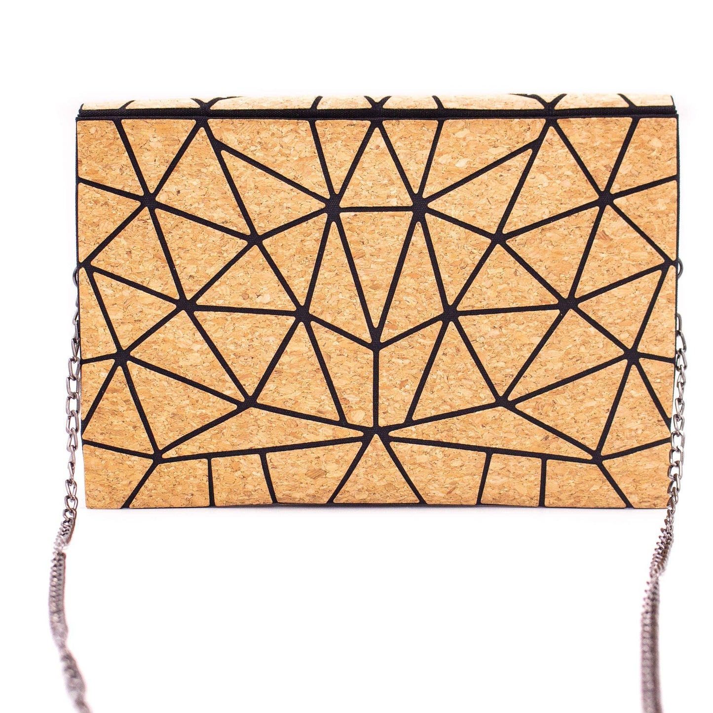 Cork Geometric Chain Crossbody cork Bag BAG-2069-7