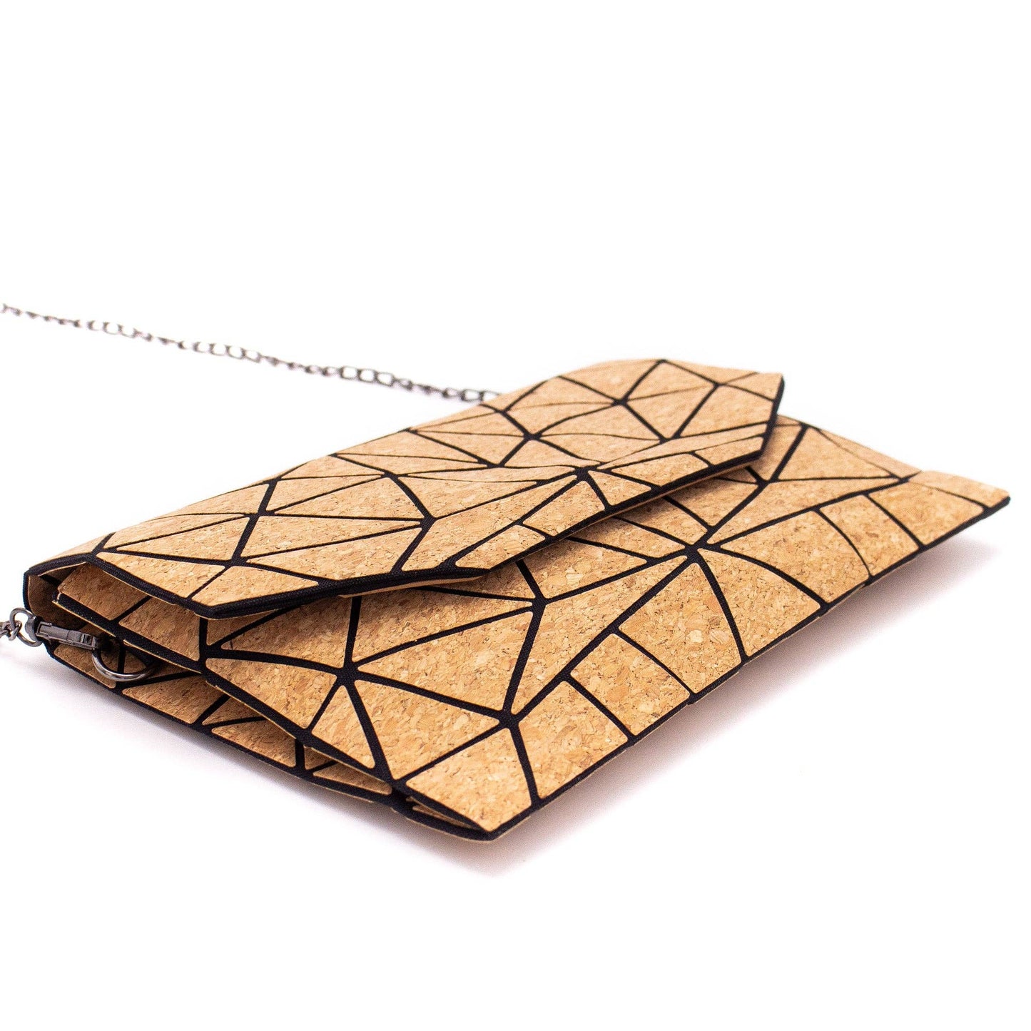 Cork Geometric Chain Crossbody cork Bag BAG-2069-8