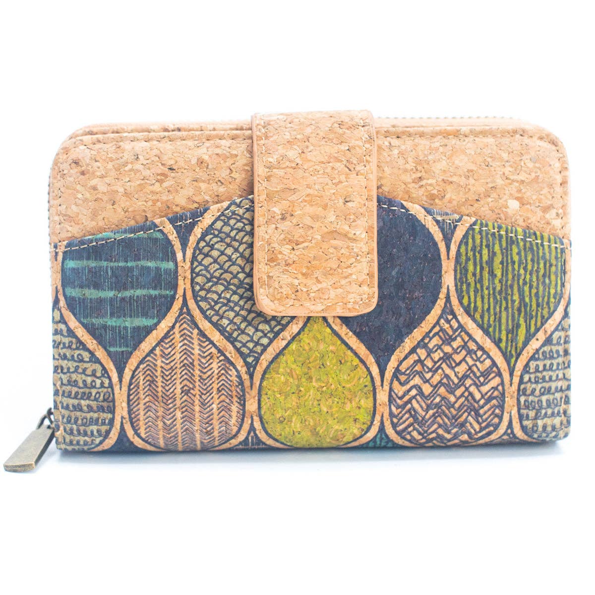 Ladies Natural Cork Wallet BAG-2237-5