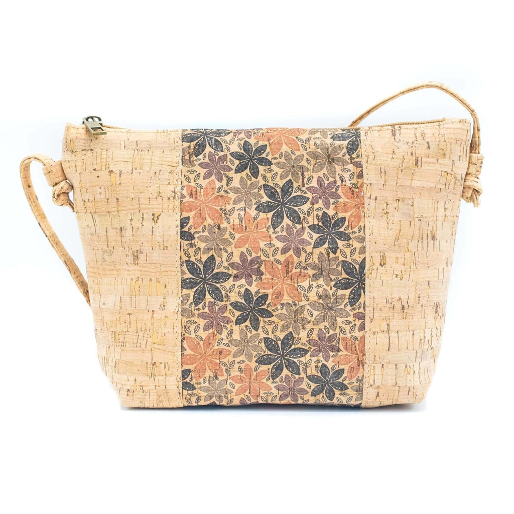 BUY 1 GET 1 FREE: Medium model Smart Printed Cork Crossbody Bag BAGD-308-5