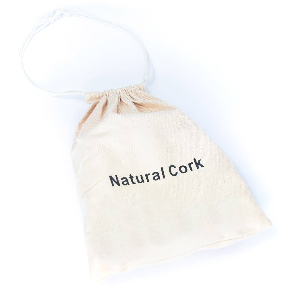 Cork Base and Stainless Steel Pet Food Bowl L-926-1