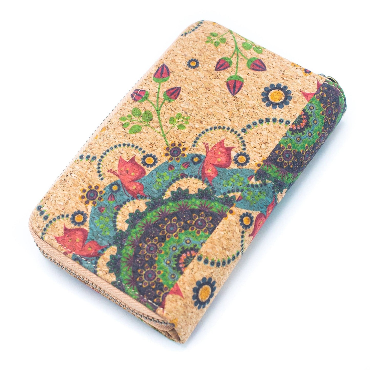 Portefeuille en liège - FLORA - Liegoo