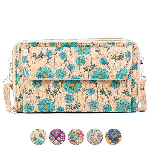 Women's Horizontal Cork Phone Bag BAG-2347-0