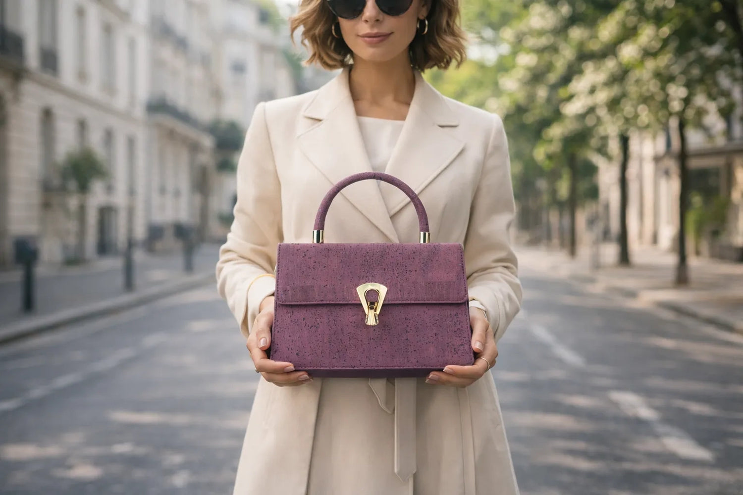 Sac à main en liège pour femme