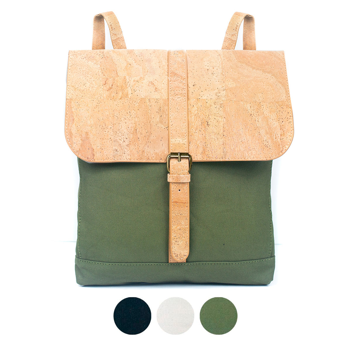 Cork and Canvas Fusion Laptop Commuter Backpack for Laptops Up to 15 Inches BAG-2287-0
