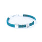 5mm flat colored cork wire and alloy strawberry hardware handmade women's bracelet  BR-504-MIX-5-4