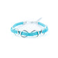 5mm flat cork wire and alloy infinity symbol handmade unisex fashion bracelet DBR-045-MIX-5-4