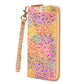 BUY 1 GET 1 FREE: All cork Glitz Polka Vegan Zipper Wallet BAG-2060-3