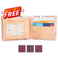 BUY 1 GET 1 FREE: Brown Cork Men's Cardholder Wallet  BAG-2074-DEF-0