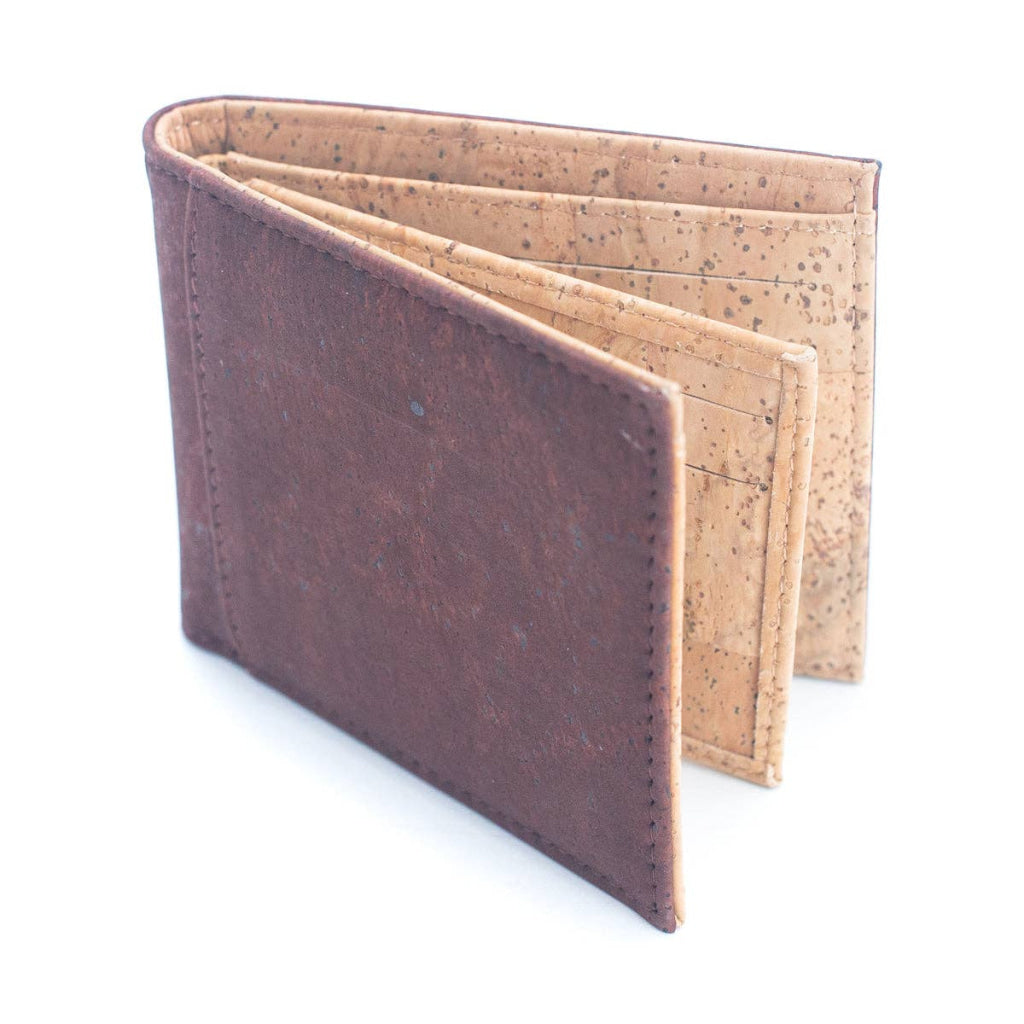 BUY 1 GET 1 FREE: Brown Cork Men's Cardholder Wallet  BAG-2074-DEF-4