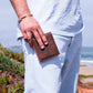 BUY 1 GET 1 FREE: Brown Cork Men's Wallet with Box Packaging BAG-2254-1
