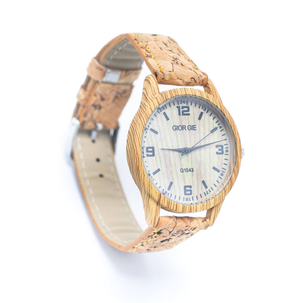 Buy 1 Free 1 Natural Cork Watch WA-392 *without box-5