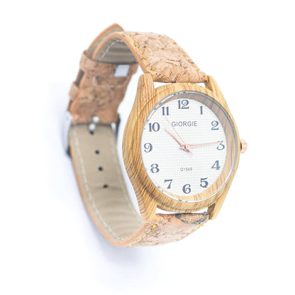 Buy 1 Free 1 Natural Cork Watch WA-392 *without box-6