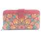 Natural Cork Mandala Pattern Women's Long Wallet/Cardholder BAG-2236-2