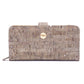 BUY 1 GET 1 FREE: Lux Silver Cork Wallet with Magnetic closure BAG-2062-A-4