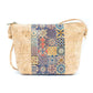 BUY 1 GET 1 FREE: Medium model Smart Printed Cork Crossbody Bag BAGD-308-9