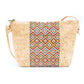 BUY 1 GET 1 FREE: Medium model Smart Printed Cork Crossbody Bag BAGD-308-10