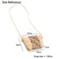 BUY 1 GET 1 FREE: Medium model Smart Printed Cork Crossbody Bag BAGD-308-4