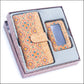 Natural Cork Gift Boxed Women's Wallet Set (2 pieces)  HY-036-7