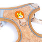 Cork Dog Harness & Leash Set for Small Dogs -Comfortable L-872-9