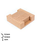 Natural Cork Coaster Set with Storage Tray L-1055-3